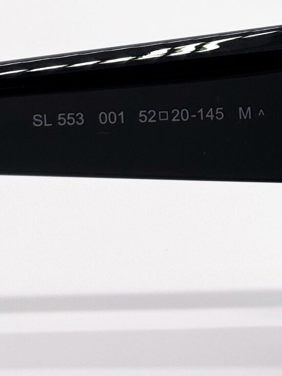 New Saint Laurent Black Sunglasses Saint Laurent SL553 001 main image 9